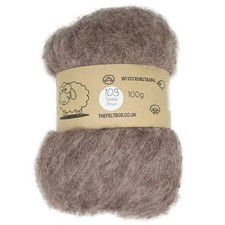 Carded NZ Wool For Needle