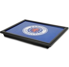 Official Glasgow Rangers FC Cushioned Lap tray Dinner, Laptop, Bean Bag BNWT