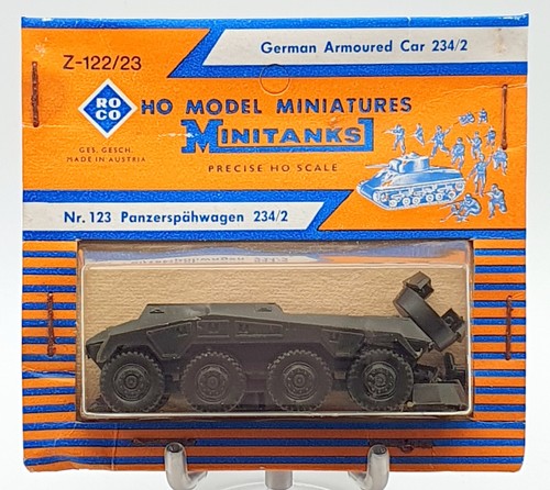 1960 carded roco minitanks - 1960's,