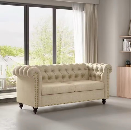 Large seater chesterfield - seater,