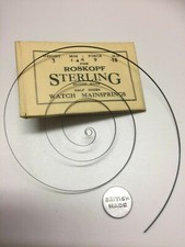 Watch Mainspring Blued Steel