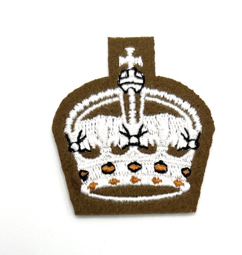 Badge staff sergeant crown - badge,
