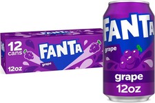 Fanta Grape Soda Can 355 ml