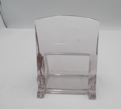 Antique glass pen calendar - antique,