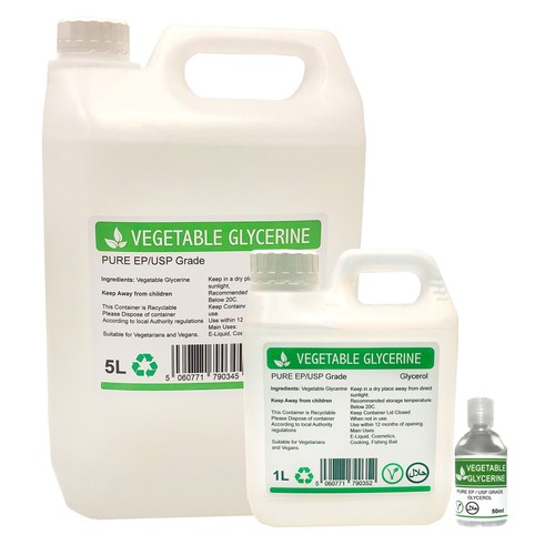 Vegetable glycerine 50ml 5l - 50ml,