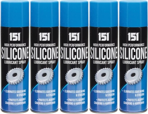 Silicone lubricant spray - 5x,