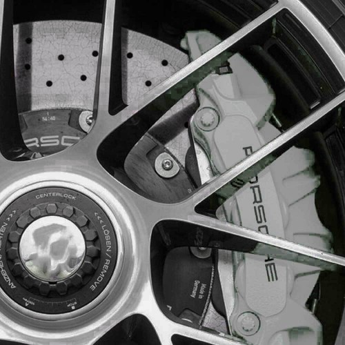 Heat resistant brake - heat, caliper