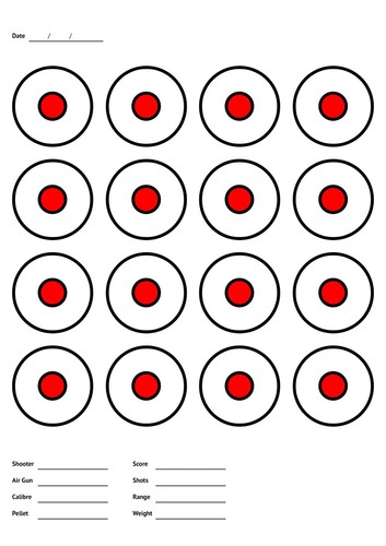 Splatter target shoot rifle - splatter, a4