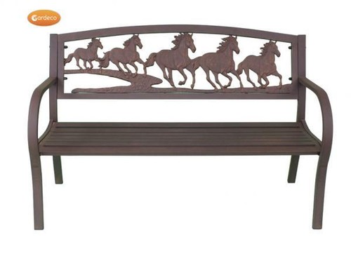 Cast iron one seater - iron,
