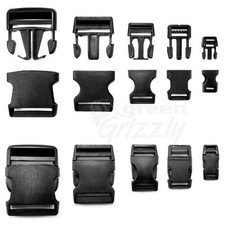 Side Release Buckle Clips and