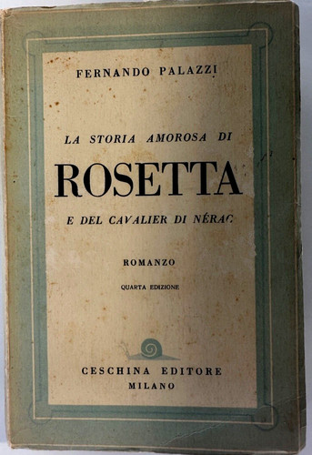 Storia amorosa rosetta e - la,