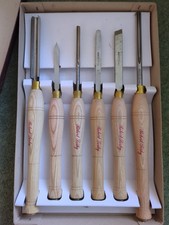 Robert Sorby 67HS Woodturning Chisel Set 6-Piece HSS