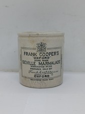 Old Stoneware 1LB Frank Coopers Marmalade Pot