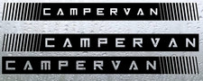 3 X /CAMPER / MOTORHOME/CAMPERVAN/STICKERS / DECAL S/ GRAPHIC / VINYL