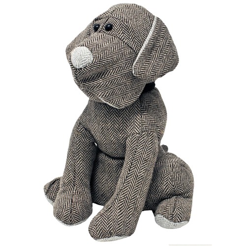 Hugo mocha herringbone - mocha, dog