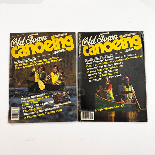 Old town canoeing guide 1982 - canoeing,
