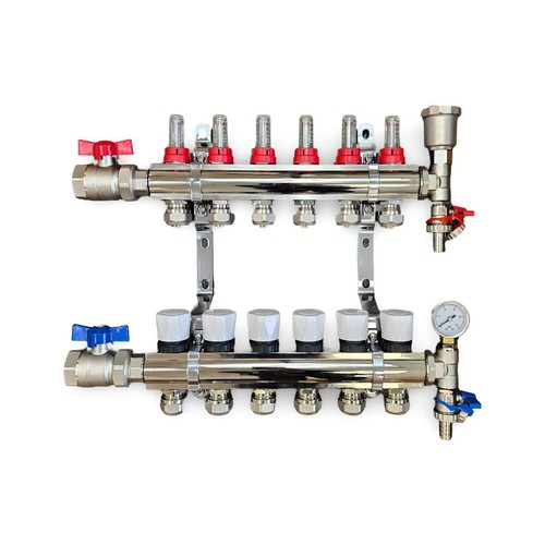 Zone underfloor heating - 6,