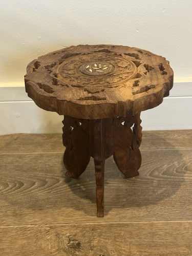 Small vintage indian carved - small,