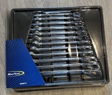 Blue-Point by Snap On 12-pc Ratcheting Box End Wrench Set 8-19mm 15° Offset NOS