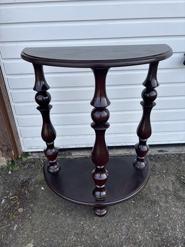 Vintage mahogany hall console - vintage,