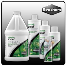 Seachem Flourish EXCEL Aquarium Live PLANTS ORGANIC CARBON Fish Tank CO2 Food