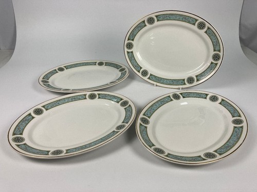 Lot ridgway plates oval - ridgway,