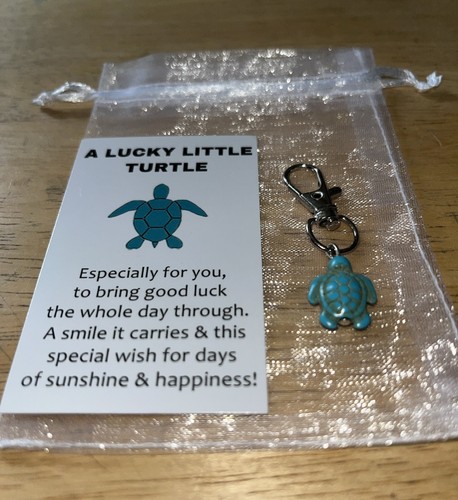 Travel turtle charm - travel, bag