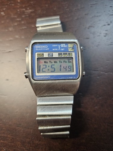 Seiko 128 5000 lcd didital - lcd,
