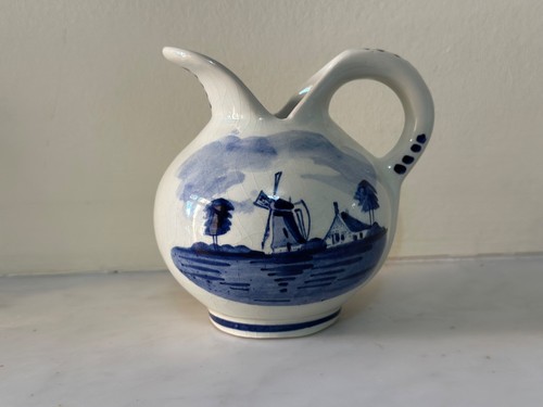 Delft ceramic creamer - delft, creamer.