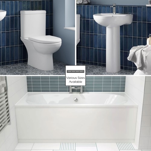 Double ended bathroom - double,