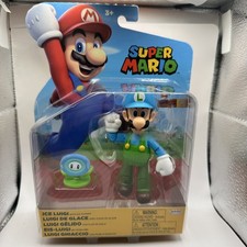 Super Mario Ice Luigi With Ice