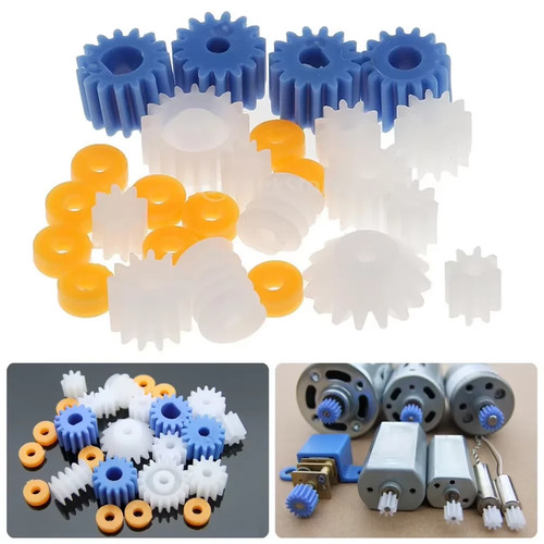 26pcs plastic spindle gears - plastic,