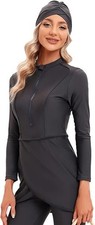 3 Pieces Muslim Swimwear Full