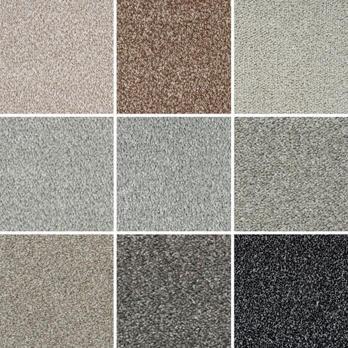 Grey saxony carpet 10mm - carpet,