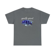 Frontosa African Cichlid - "Gentle Giant"  Aquarium Fish Tank T-Shirt
