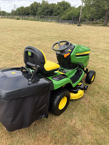 John deere x350r ride - john,