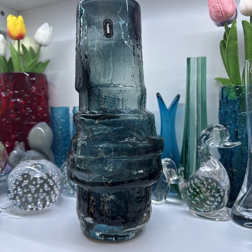 Whitefriars hooped glass vase - hooped,
