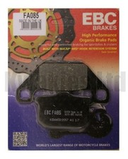 Fits: Kawasaki ZL1000 A1 Eliminator 1987 Pair of EBC Rear Brake Pads FA085