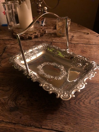 Antique silver plated - , fruit