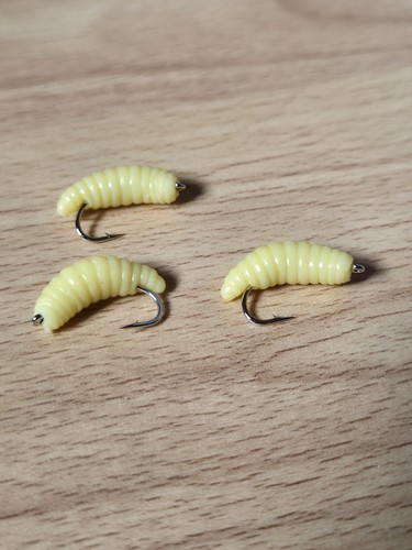 Maggot fly fishing - maggot,