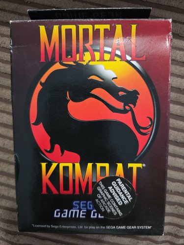 Mortal kombat game gear - game,