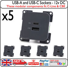 C-Line USB-C USB-A 12v Socket