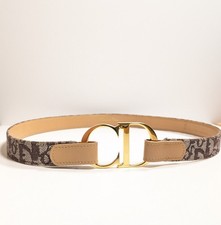 Dior Montaigne Logo Belt with