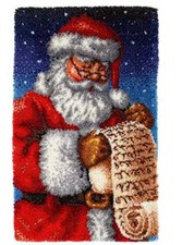 Large Santa Making his List