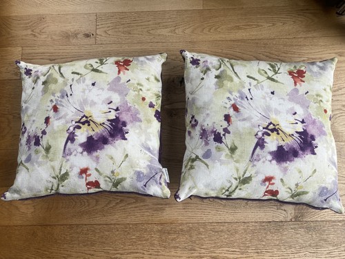 Sanderson floral cushions - 2, x