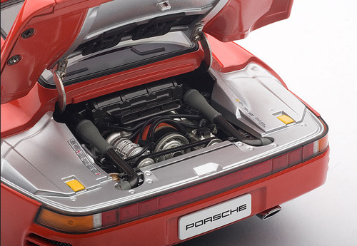 Autoart porsche 959 red - 1/18,