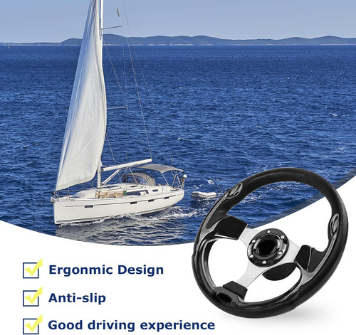 317mm 5inch boat steering - 317mm/12.5inch,