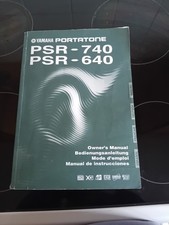 Yamaha Portatone PSR-740 PSR-640