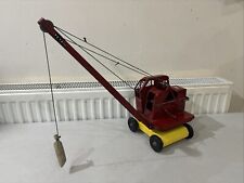 Vintage TRI-ANG Pressed Steel Tinplate Model 4 Ton Jones Mobile Crane KL44