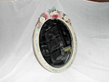 VINTAGE EASEL BACK BARBOLA BEVELLED EDGE OVAL MIRROR